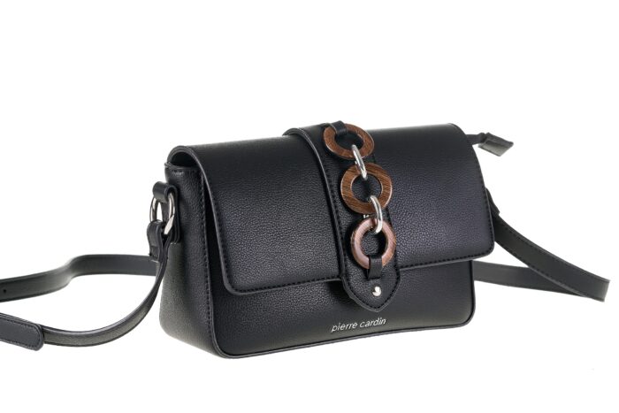 PIERRE CARDIN ECO-LEATHER SHOULDER BAG - CEO01 384 - Image 6