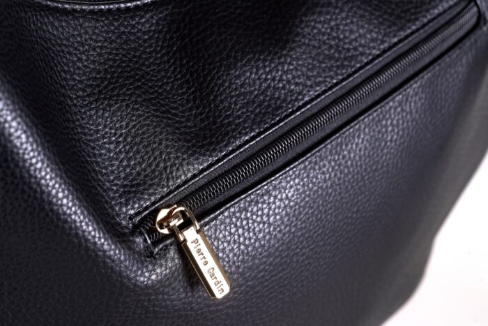 PIERRE CARDIN ECO-LEATHER SHOULDER BAG WITH SHOULDER STRAP - GN51 3525 - Image 9