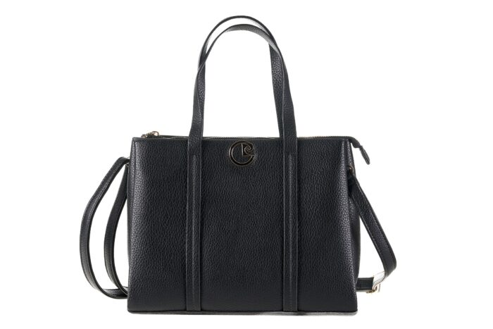 PIERRE CARDIN ECO-LEATHER SHOULDER BAG WITH SHOULDER STRAP - GN51 6939 - Image 2