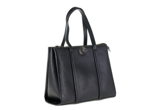 PIERRE CARDIN ECO-LEATHER SHOULDER BAG WITH SHOULDER STRAP - GN51 6939 - Image 6