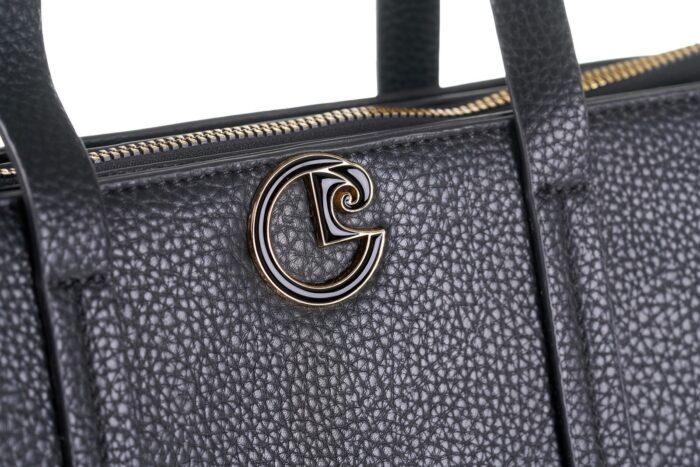 PIERRE CARDIN ECO-LEATHER SHOULDER BAG WITH SHOULDER STRAP - GN51 6939 - Image 7