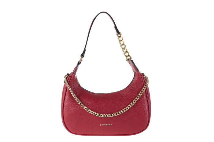 PIERRE CARDIN ECO-LEATHER SHOULDER BAG WITH SHOULDER STRAP - GN51 65882 - Image 2