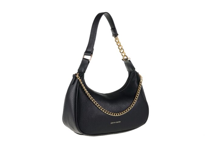 PIERRE CARDIN ECO-LEATHER SHOULDER BAG WITH SHOULDER STRAP - GN51 65882 - Image 5