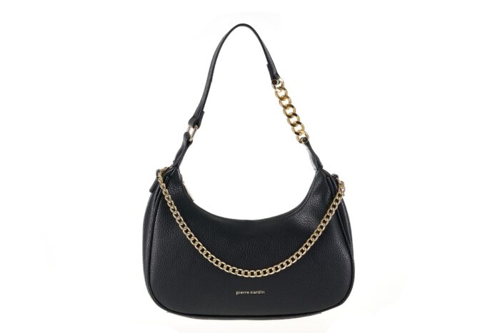 PIERRE CARDIN ECO-LEATHER SHOULDER BAG WITH SHOULDER STRAP - GN51 65882 - Image 4