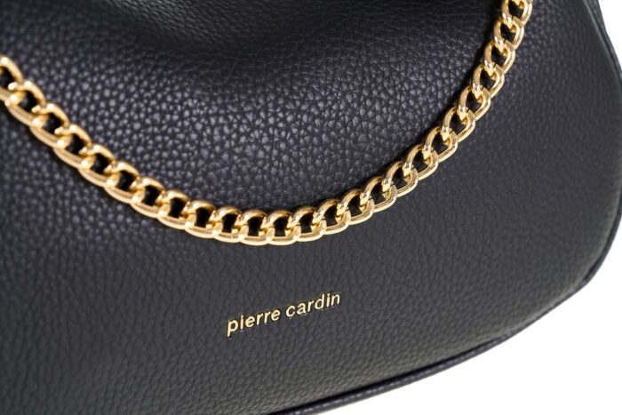 PIERRE CARDIN ECO-LEATHER SHOULDER BAG WITH SHOULDER STRAP - GN51 65882 - Image 6