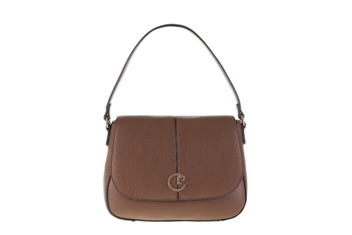 PIERRE CARDIN ECO-LEATHER SHOULDER BAG WITH SHOULDER STRAP - GN51 67252 - Image 1