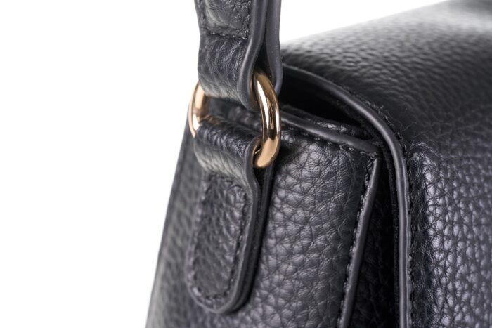 PIERRE CARDIN ECO-LEATHER SHOULDER BAG WITH SHOULDER STRAP - GN51 67252 - Image 8