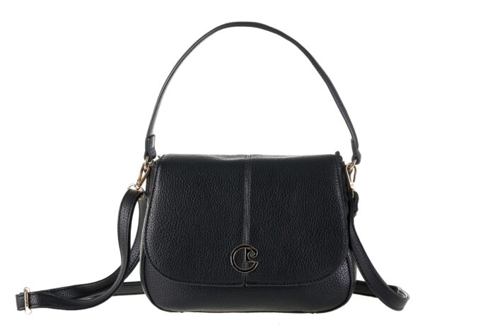 PIERRE CARDIN ECO-LEATHER SHOULDER BAG WITH SHOULDER STRAP - GN51 67252 - Image 4