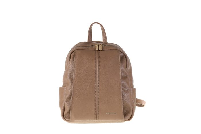 PIERRE CARDIN ECO-LEATHER BACKPACK WITH FRONT POCKETS - GN51 90641 - Image 3