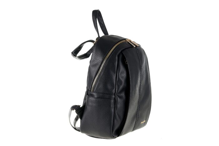 PIERRE CARDIN ECO-LEATHER BACKPACK WITH FRONT POCKETS - GN51 90641 - Image 5