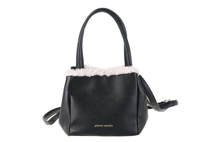 PIERRE CARDIN MINI BAG IN ECO-LEATHER AND FUR - GN56 9230 - Image 2