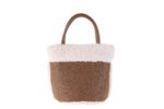 PIERRE CARDIN HAND BUCKET BAG IN ECO-LEATHER AND FUR - GN56 9231