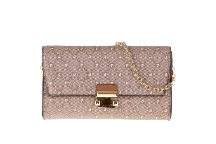 PIERRE CARDIN ECO-LEATHER SHOULDER BAG WITH SHOULDER STRAP - MS168 25012 - Image 1