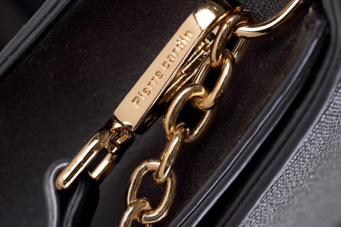 PIERRE CARDIN ECO-LEATHER SHOULDER BAG WITH SHOULDER STRAP - MS168 25012 - Image 8