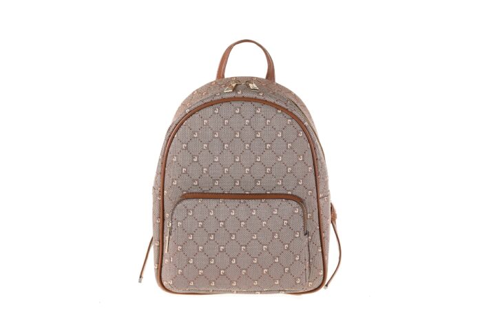 PIERRE CARDIN LOGOED ECO-LEATHER BACKPACK - MS168 87022 - Image 1