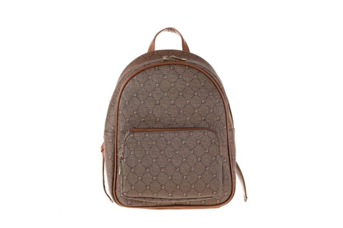 PIERRE CARDIN LOGOED ECO-LEATHER BACKPACK - MS168 87022 - Image 2