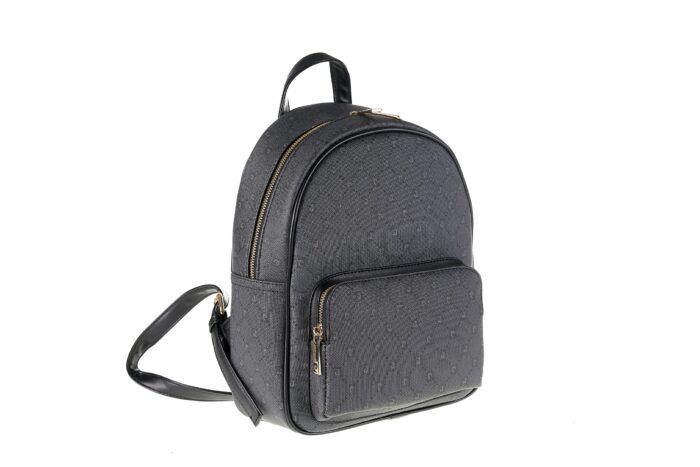 PIERRE CARDIN LOGOED ECO-LEATHER BACKPACK - MS168 87022 - Image 4