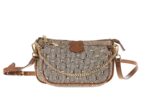 PIERRE CARDIN DOUBLE ECO-LEATHER SHOULDER BAG - MS168 87024 - Image 2