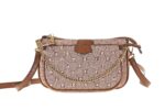 PIERRE CARDIN DOUBLE ECO-LEATHER SHOULDER BAG - MS168 87024 - Image 3