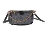 PIERRE CARDIN DOUBLE ECO-LEATHER SHOULDER BAG - MS168 87024 - Image 4