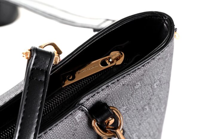 PIERRE CARDIN ECO-LEATHER SHOULDER BAG WITH SHOULDER STRAP - MS168 87128 - Image 7