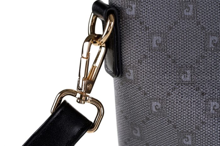 PIERRE CARDIN ECO-LEATHER SHOULDER BAG WITH SHOULDER STRAP - MS168 87128 - Image 8