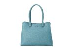 PIERRE CARDIN ECO-LEATHER SHOULDER BAG WITH SHOULDER STRAP - WX18 1245 - Image 3