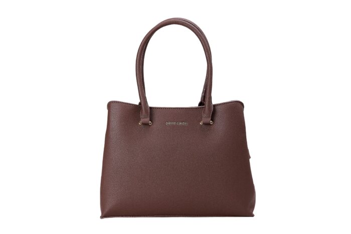 PIERRE CARDIN ECO-LEATHER SHOULDER BAG WITH SHOULDER STRAP - WX18 1245 - Image 4