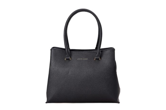 PIERRE CARDIN ECO-LEATHER SHOULDER BAG WITH SHOULDER STRAP - WX18 1245 - Image 8