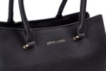 PIERRE CARDIN ECO-LEATHER SHOULDER BAG WITH SHOULDER STRAP - WX18 1245 - Image 10