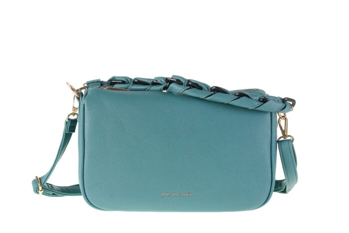 PIERRE CARDIN ECO-LEATHER SHOULDER BAG WITH SHOULDER STRAP - WX21 306 - Image 3