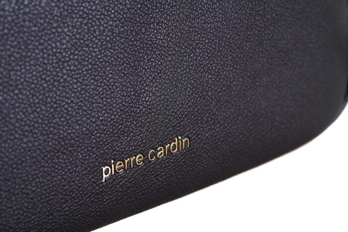 PIERRE CARDIN ECO-LEATHER SHOULDER BAG WITH SHOULDER STRAP - WX21 306 - Image 8