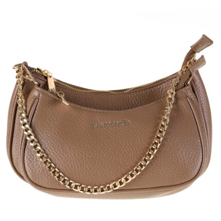 PIERRE CARDIN DOUBLE SHOULDER BAG WITH ECO-LEATHER SHOULDER STRAP - YILA03 16480
