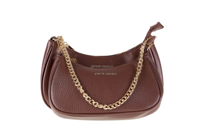 PIERRE CARDIN DOUBLE SHOULDER BAG WITH ECO-LEATHER SHOULDER STRAP - YILA03 16480 - Image 8