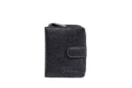 PIERRE CARDIN PURSE WITH ZIP AND BUTTON CLOSURE IN LEATHER - TILAK155 2509