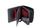 PIERRE CARDIN PURSE WITH ZIP AND BUTTON CLOSURE IN LEATHER - TILAK155 2509 - Image 3