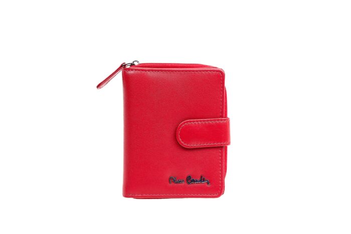 PIERRE CARDIN PURSE WITH ZIP AND BUTTON CLOSURE IN LEATHER - TILAK155 2509 - Image 2