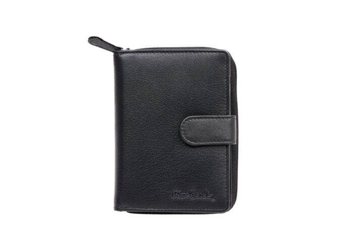 PIERRE CARDIN PURSE WITH ZIP AND BUTTON CLOSURE IN LEATHER - TILAK155 2511 - Image 1
