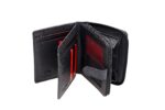 PIERRE CARDIN PURSE WITH ZIP AND BUTTON CLOSURE IN LEATHER - TILAK155 2511 - Image 4