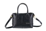 PIERRE CARDIN REAL LEATHER HANDBAG WITH SHOULDER STRAP - 1987 DOLLAR - Image 9