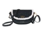 PIERRE CARDIN ECO-LEATHER AND FUR SHOULDER BAG - GN56 9228 - Image 3