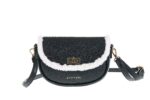 PIERRE CARDIN ECO-LEATHER AND FUR SHOULDER BAG - GN56 9228 - Image 2