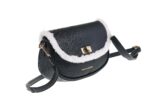 PIERRE CARDIN ECO-LEATHER AND FUR SHOULDER BAG - GN56 9228 - Image 4