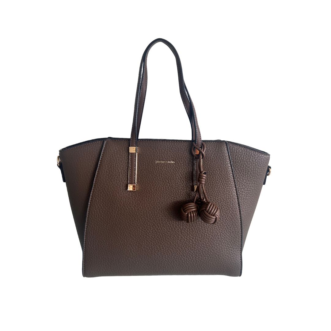 50687 PIERRE CARDIN ECO-LEATHER SHOPPING BAG WITH SHOULDER STRAP - MS172 86993 - Image 1