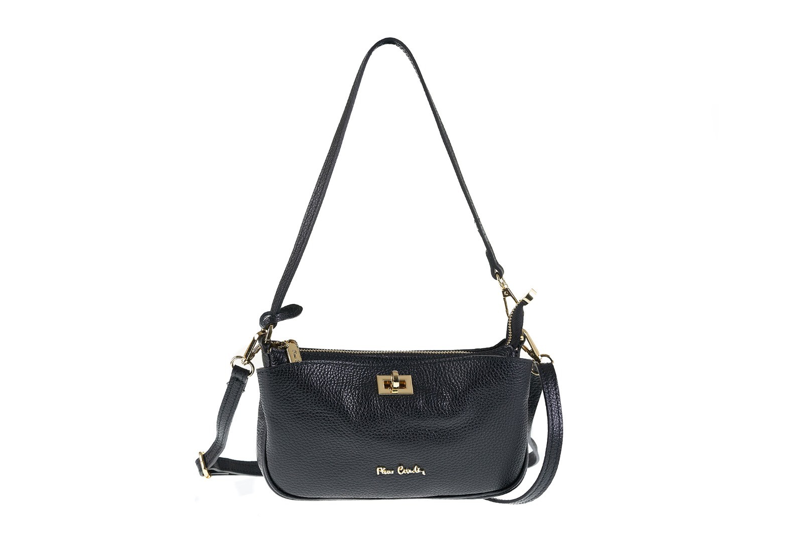 50752 PIERRE CARDIN GENUINE LEATHER SHOULDER BAG WITH SHOULDER STRAP - 1992 DOLLAR - Image 1