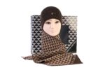 PIERRE CARDIN MEN'S SCARF AND HAT SET - VB01 8 - Image 4