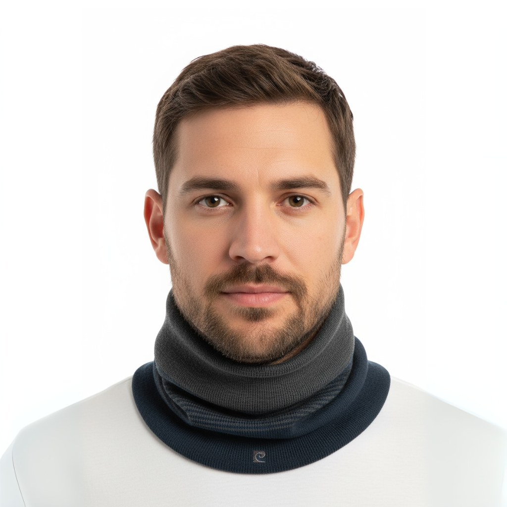50867 PIERRE CARDIN MEN'S NECK WARMER - VB01 4 - Image 1