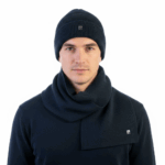 PIERRE CARDIN MEN'S SCARF AND HAT SET - VB01 1