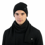 PIERRE CARDIN MEN'S SCARF AND HAT SET - VB01 1 - Image 2