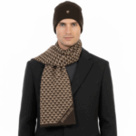 PIERRE CARDIN MEN'S SCARF AND HAT SET - VB01 8 - Image 2